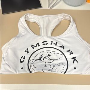 Gymshark Women's White Sports Bra